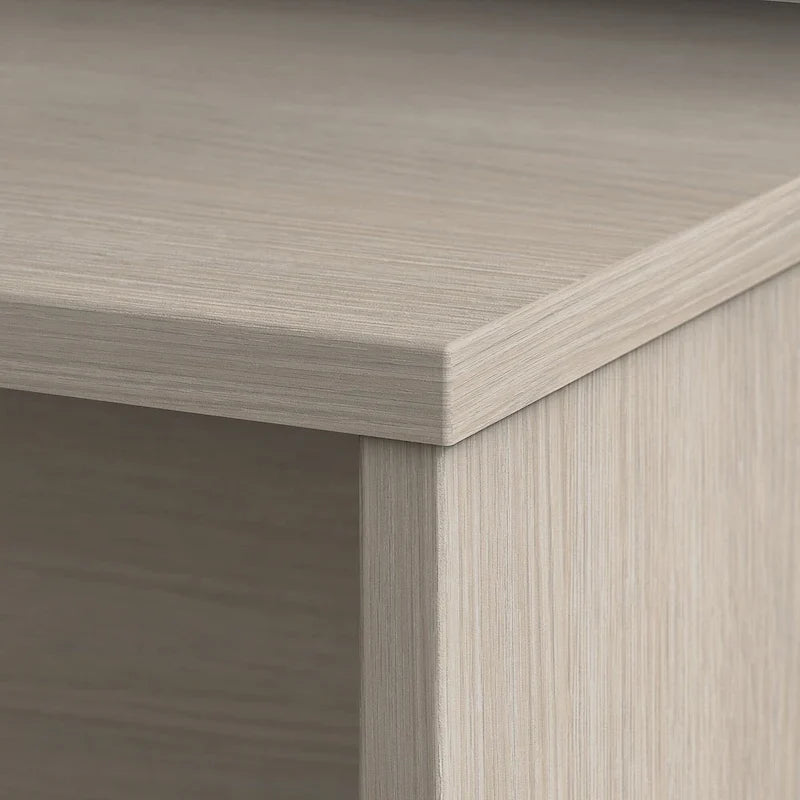 Crédence de bureau de 72 po L x 24 po P