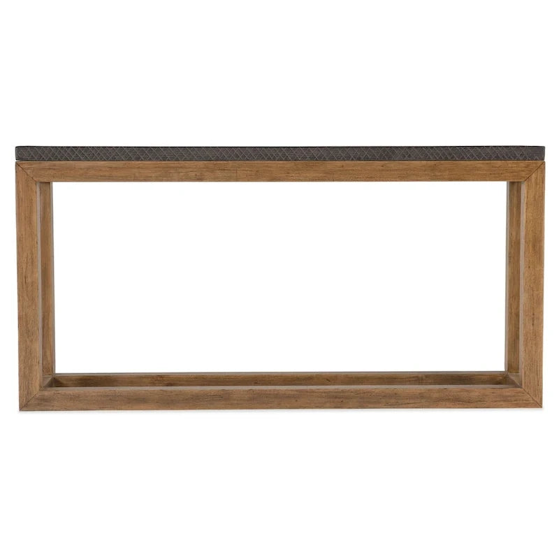 Table console en bois de 14 pouces de large