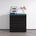 Strick & Bolton Cyrena Glossy Modern Dresser
