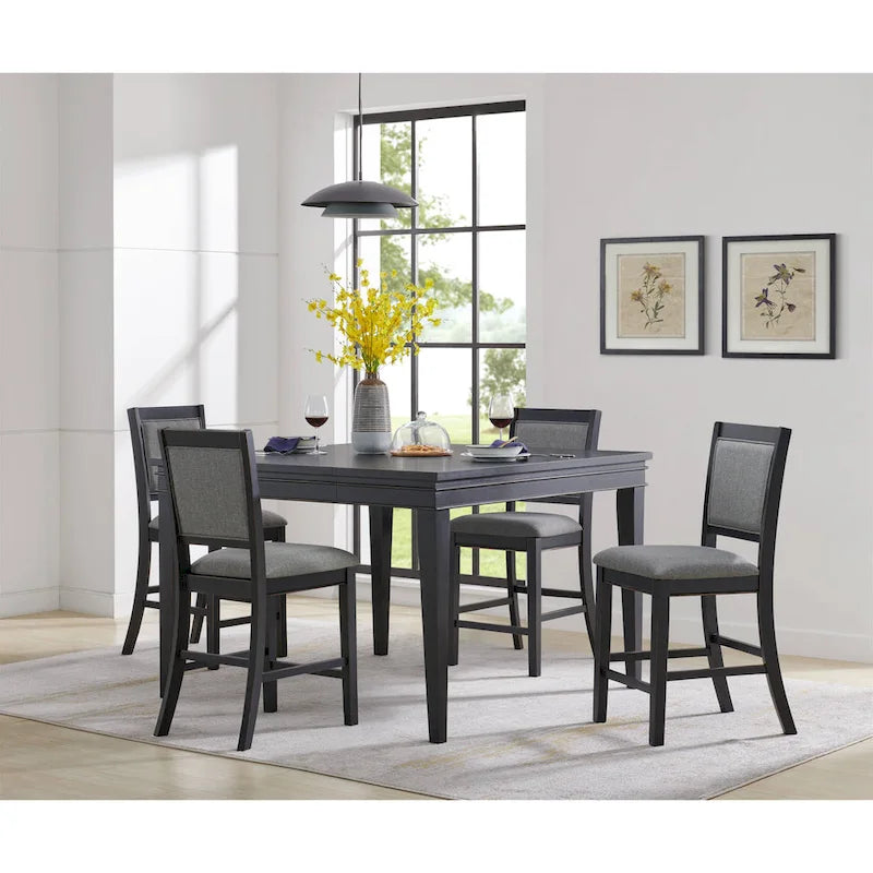 Table hauteur comptoir avec rallonge