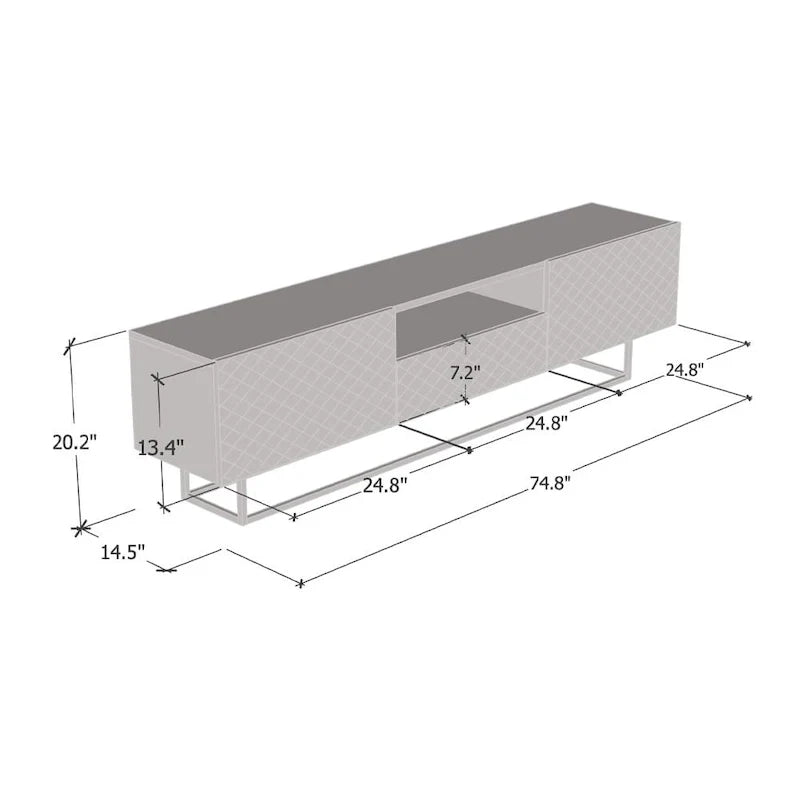 Meuble TV Lattice 01 75