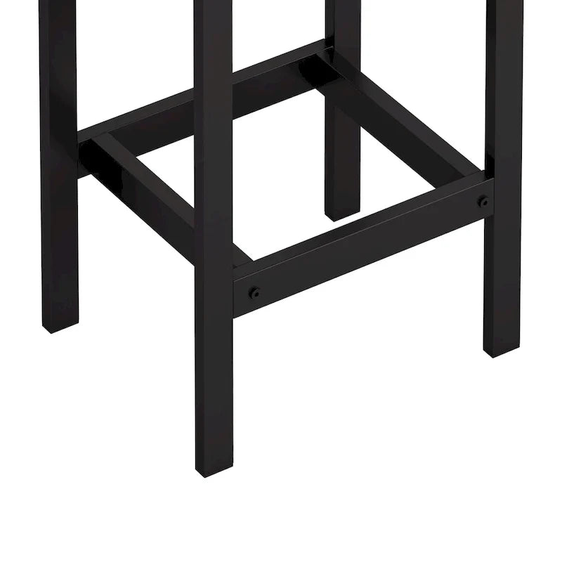 Ensemble de table à manger extra-longue hauteur comptoir