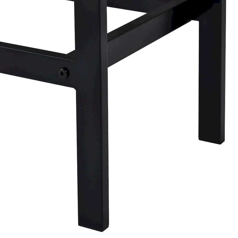 Ensemble de table à manger extra-longue hauteur comptoir