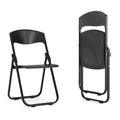 Lot de 2 chaises pliantes en plastique ultra-résistant de 227 kg