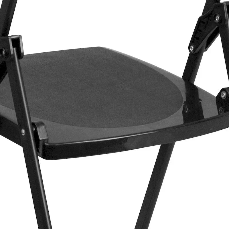 Lot de 2 chaises pliantes en plastique ultra-résistant de 227 kg