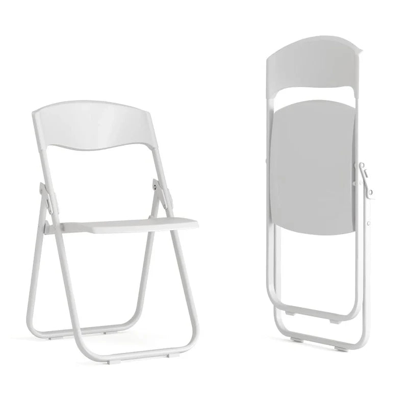 Lot de 2 chaises pliantes en plastique ultra-résistant de 227 kg
