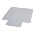 Tapis de protection de sol pour chaise 45 x 53 avec lèvre et surface texturée antidérapante et résistante aux marques