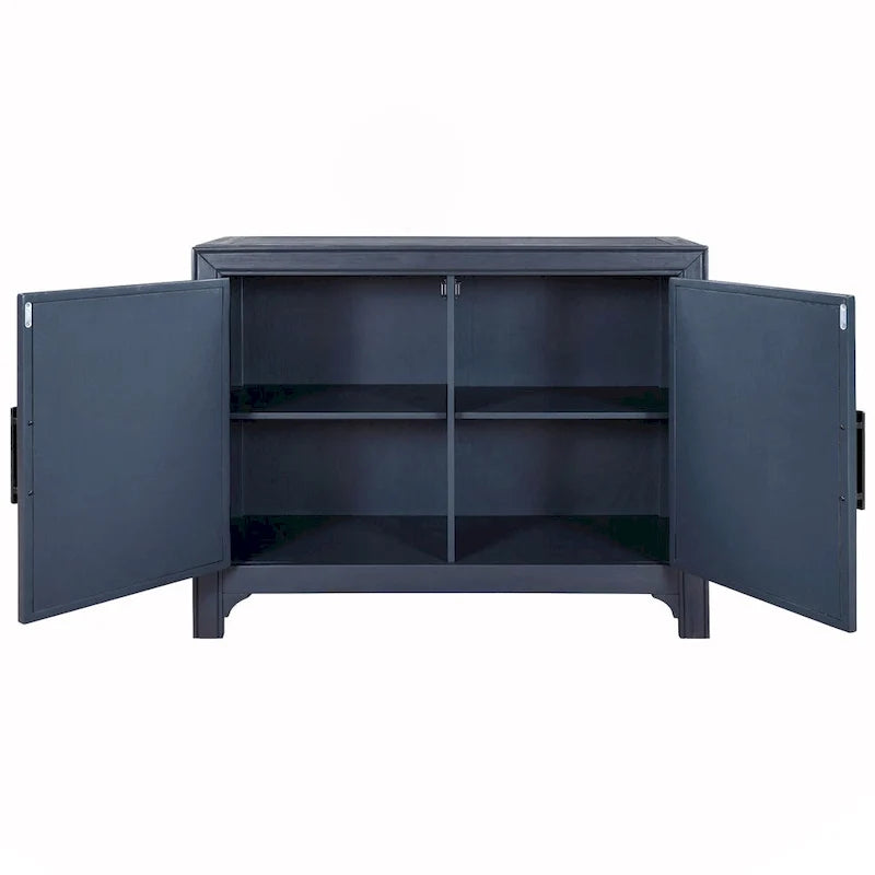 Table console avec 2 étagères