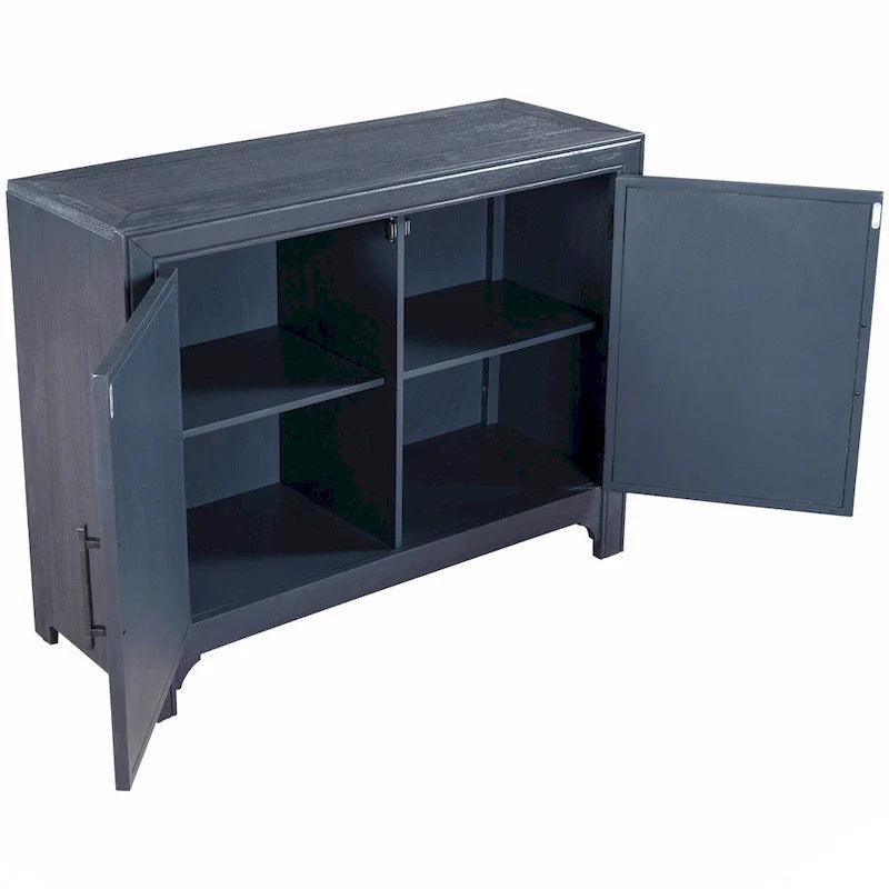 Table console avec 2 étagères