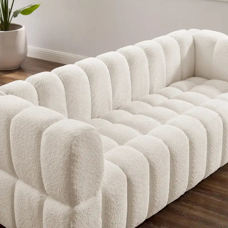 Canapé Moderne de 85 Pouces, Canapé Confortable pour les Loisirs - 85 x 33.86
