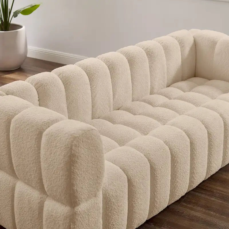 Canapé Moderne de 85 Pouces, Canapé Confortable pour les Loisirs - 85 x 33.86